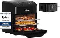 Guía para limpiar y mantener tu freidora de aire tipo horno