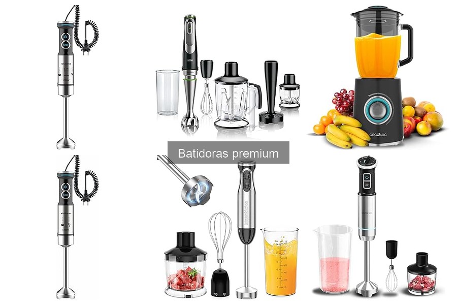Accesorios imprescindibles para batidoras premium