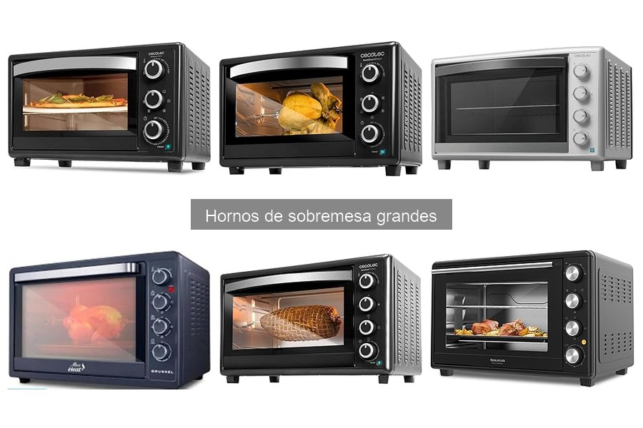 Accesorios Imprescindibles para Hornos de Sobremesa Grandes