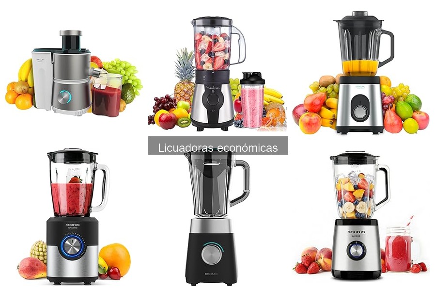 Accesorios imprescindibles para licuadoras económicas