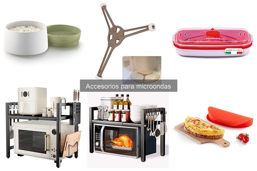 Accesorios imprescindibles para microondas en cocinas pequeñas