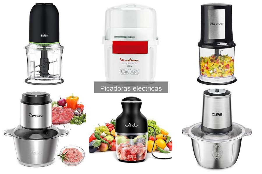 Accesorios imprescindibles para picadoras eléctricas