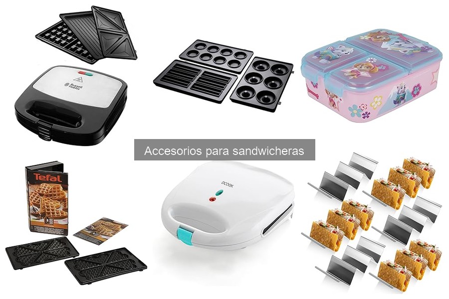 Accesorios imprescindibles para sacarle partido a tu sandwichera