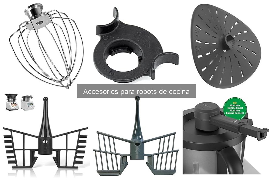 Accesorios imprescindibles para tu robot de cocina