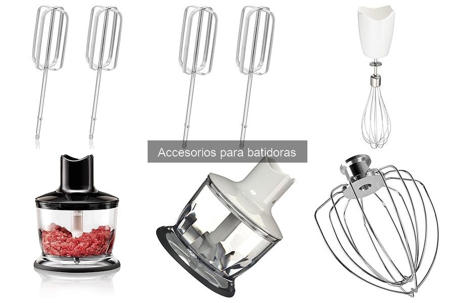 Accesorios para Batidoras: Funciones Especiales que Debes Conocer