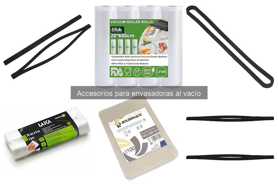 Accesorios para Envasadoras al Vacío: ¿Qué Son y Su Función?