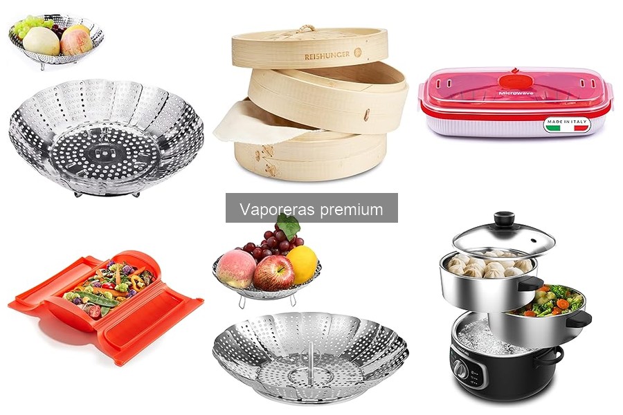 Alimentos ideales para cocinar en vaporeras premium