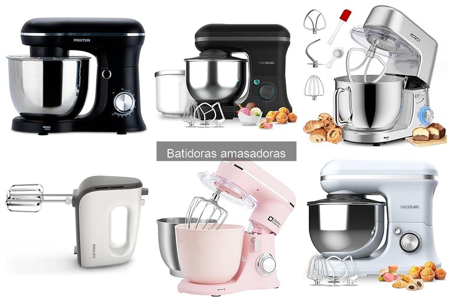 Alternativas a Batidoras Amasadoras para Mezclar Masa