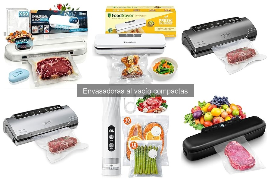 Alternativas a Envasadoras al Vacío Compactas para Conservación