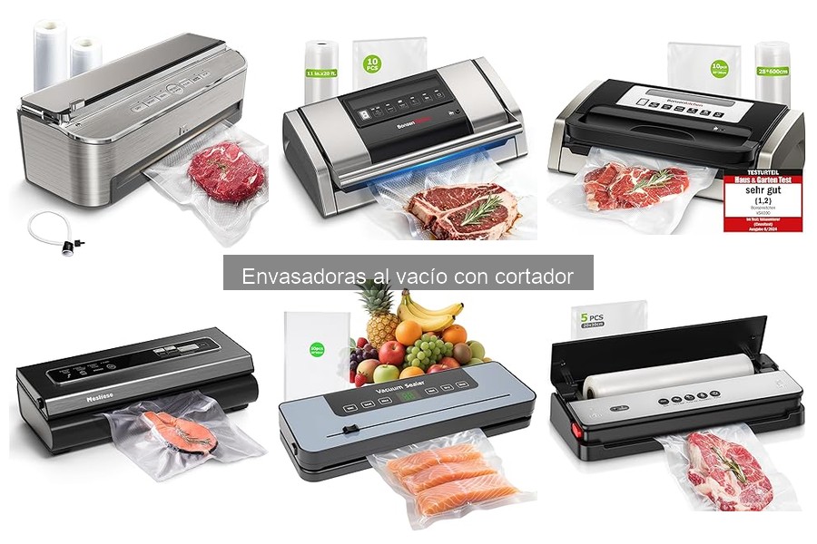 Alternativas a envasadoras al vacío con cortador
