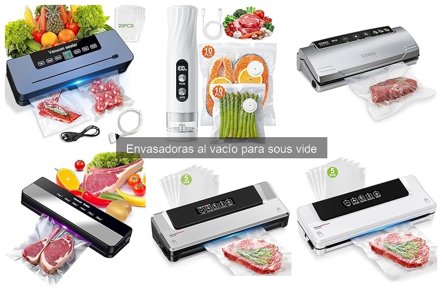 Alternativas a Envasadoras al Vacío para Sous Vide