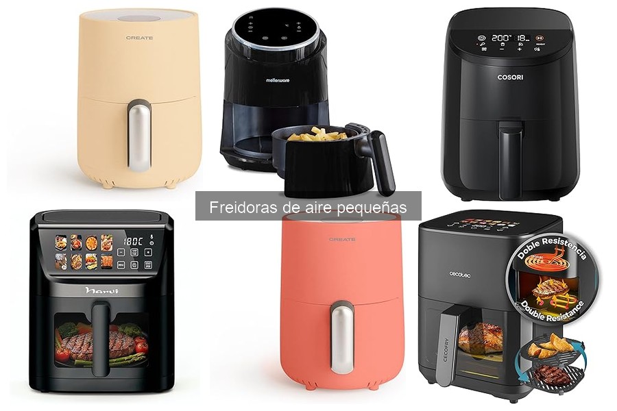 Alternativas a Freidoras de Aire Pequeñas: Mejores Opciones