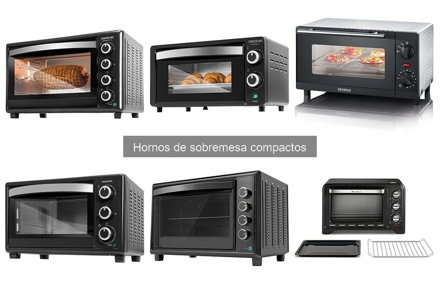 Alternativas a Hornos de Sobremesa Compactos para Cocinas Pequeñas