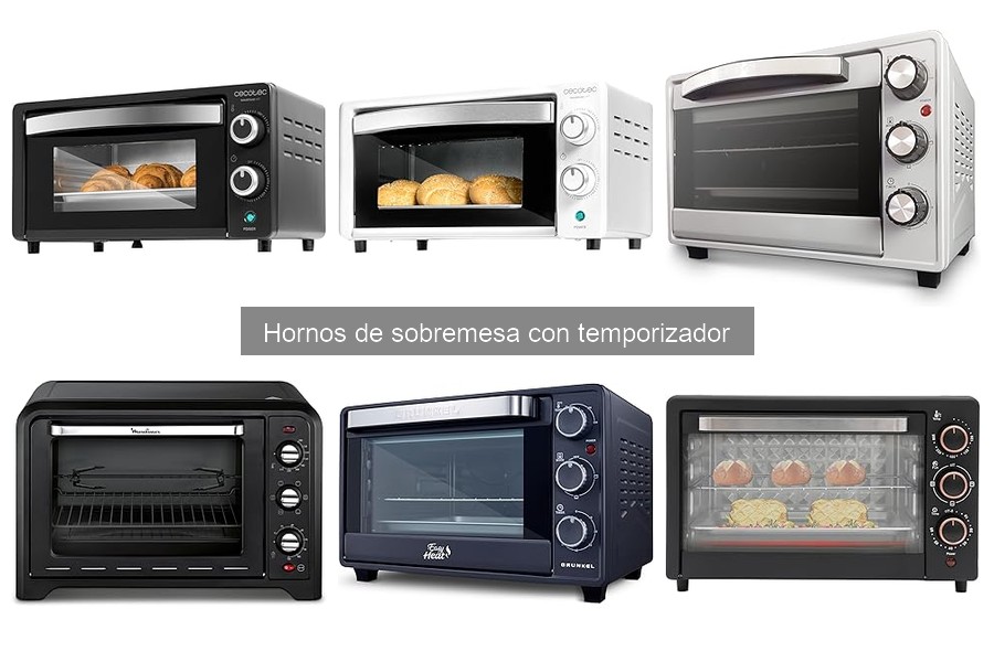 Alternativas a Hornos de Sobremesa con Temporizador