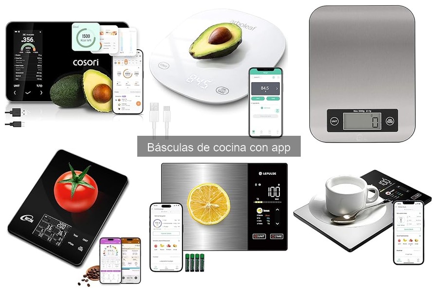 Alternativas a las Básculas de Cocina con App