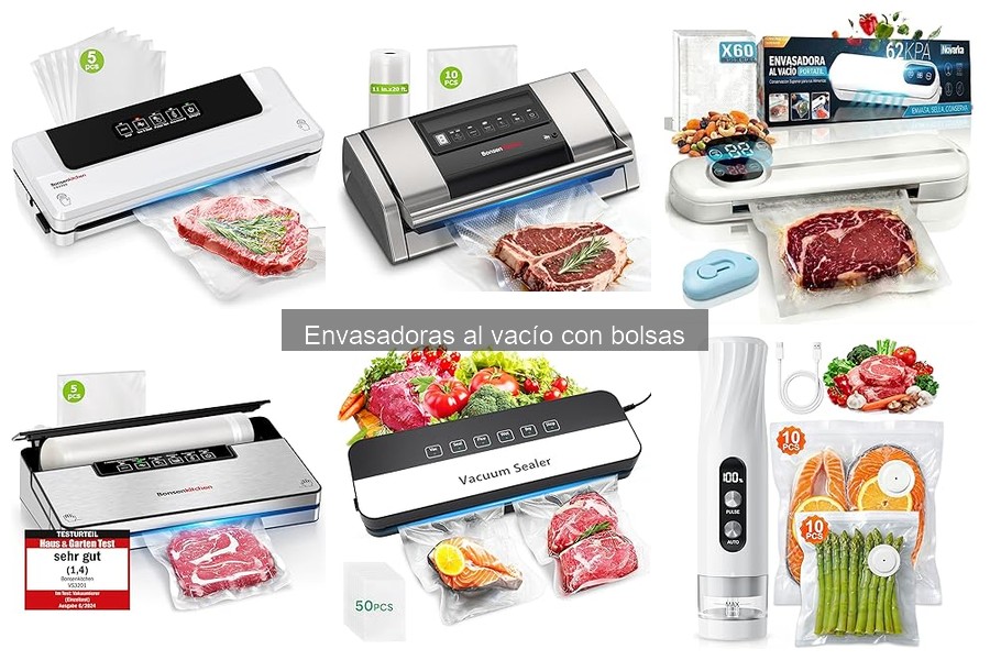 Alternativas a las envasadoras al vacío: métodos eficaces