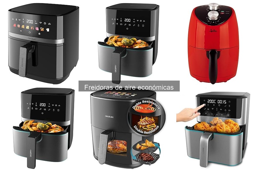 Alternativas a las freidoras de aire económicas para cocinar