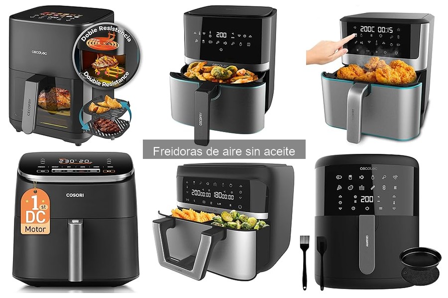 Alternativas a las Freidoras de Aire Sin Aceite