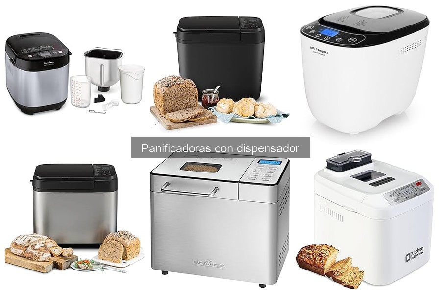 Alternativas a las panificadoras con dispensador para hacer pan