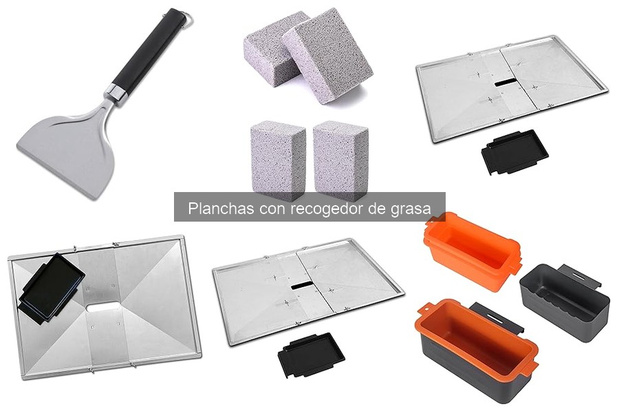 Alternativas a las Planchas con Recogedor de Grasa