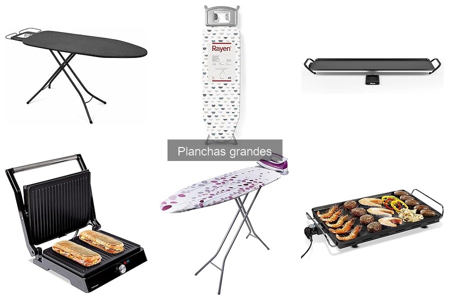 Alternativas a las Planchas Grandes: Mejores Opciones