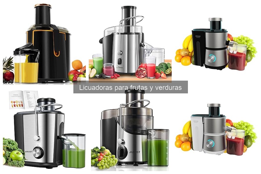 Alternativas a licuadoras: Mejores opciones para jugos