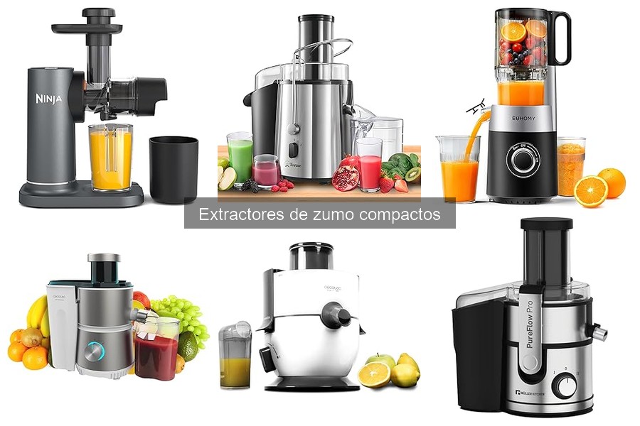 Alternativas a los extractores de zumo compactos