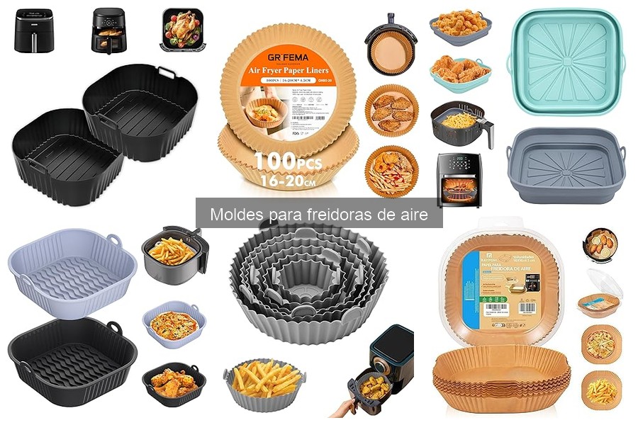 Alternativas a Moldes para Freidoras de Aire en Cocina