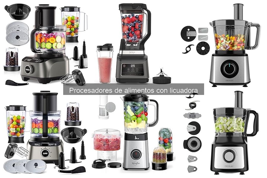 Alternativas a Procesadores de Alimentos con Licuadora