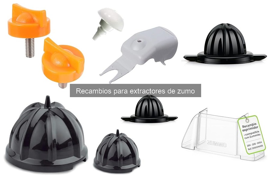 Alternativas a recambios para extractores de zumo que no funcionan