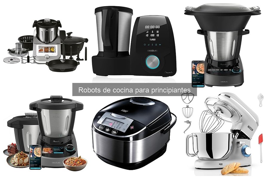 Alternativas a robots de cocina para principiantes