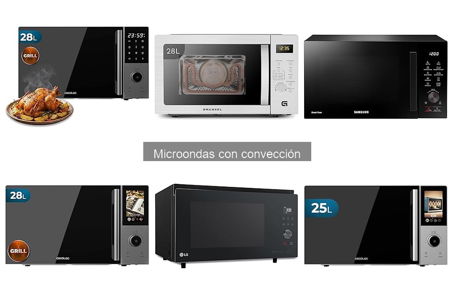 Alternativas al microondas con convección: opciones efectivas