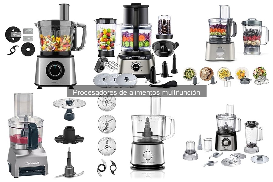 Alternativas al procesador de alimentos multifunción