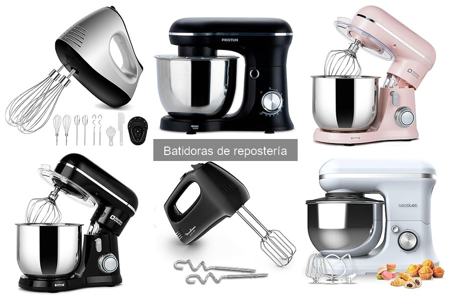 Alternativas económicas a las batidoras de repostería