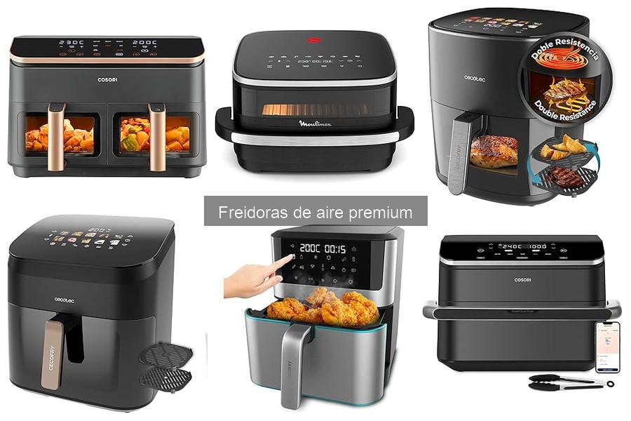 ** Alternativas Saludables a Freidoras de Aire Premium