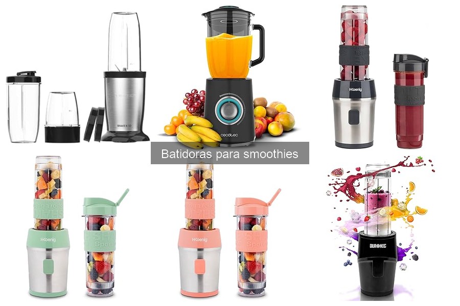 Batidoras para Smoothies: Impacto en la Salud y Beneficios