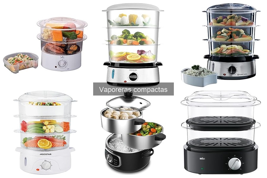 Beneficios de la cocina al vapor con vaporeras compactas