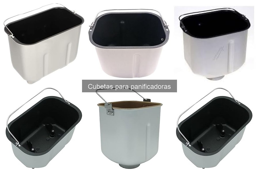 Beneficios de usar cubetas específicas para panificadoras