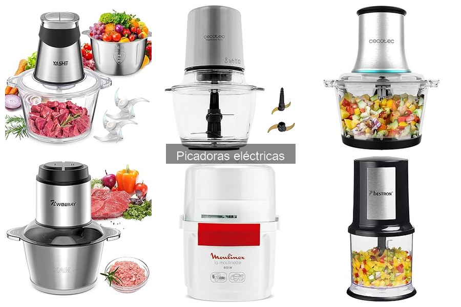 Beneficios de usar una picadora eléctrica en la cocina