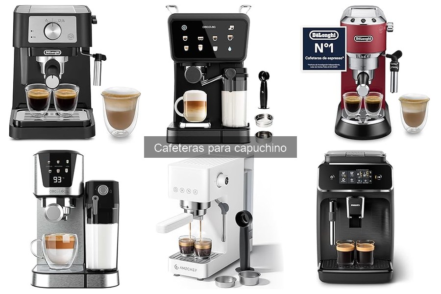 Cafeteras para capuchino: ¿Qué son y sus características?