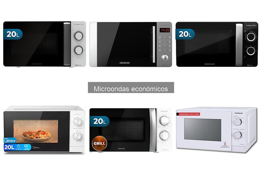 Características clave de microondas económicos que debes conocer