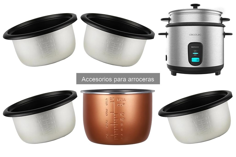 Cómo elegir el accesorio perfecto para tu arrocera