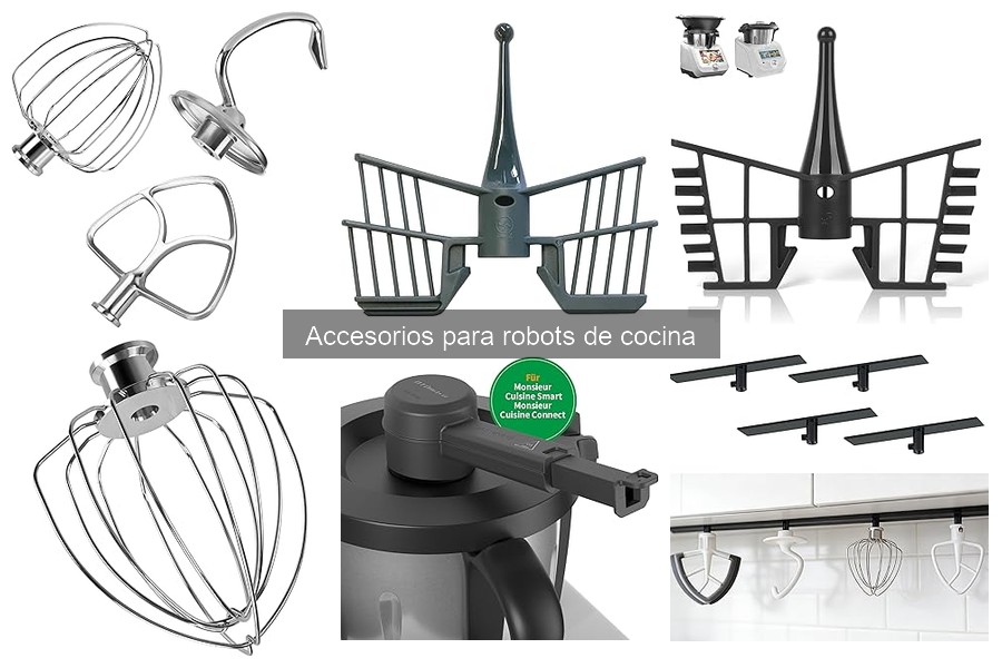 Cómo elegir el mejor accesorio para tu robot de cocina