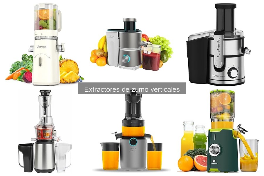 Cómo elegir el mejor extractor de zumo vertical