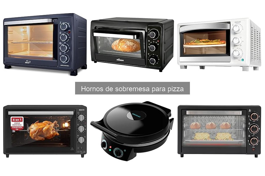 Cómo elegir el mejor horno de sobremesa para pizza