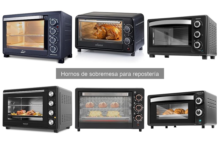 Cómo elegir el mejor horno de sobremesa para repostería