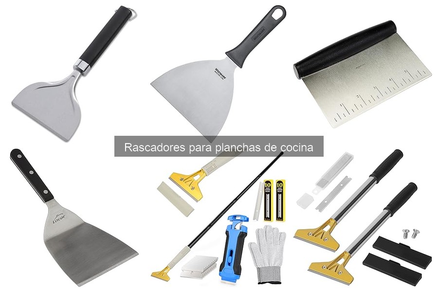 Cómo elegir el mejor rascador para planchas de cocina