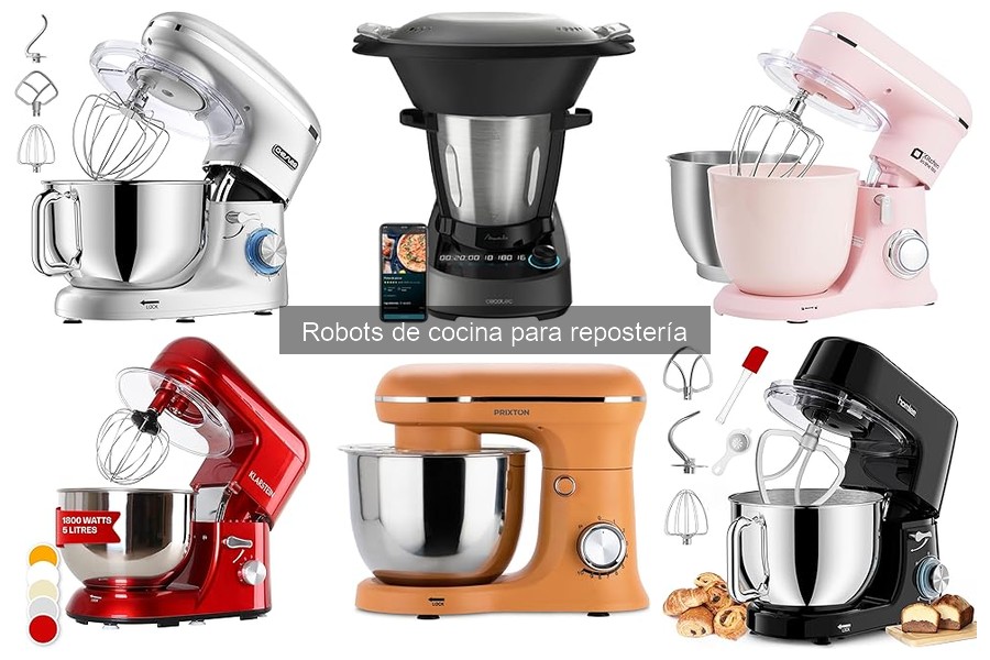 Cómo elegir el mejor robot de cocina para repostería