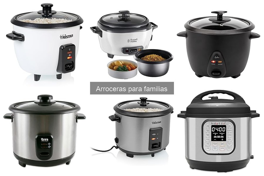 Cómo elegir la mejor arrocera para familias