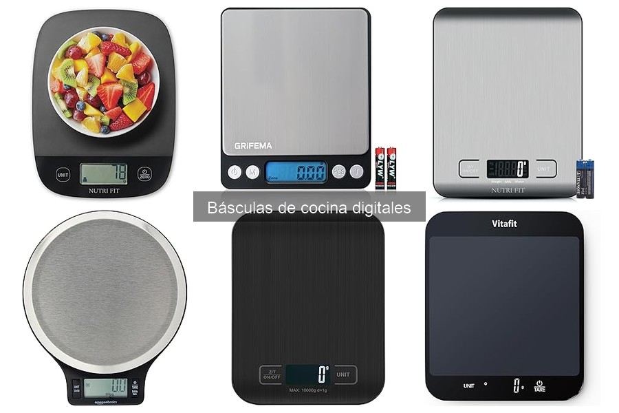 Cómo elegir la mejor báscula de cocina digital